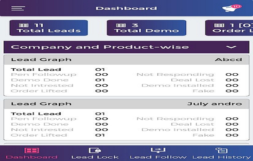 LeadGraph Management screenshot 1